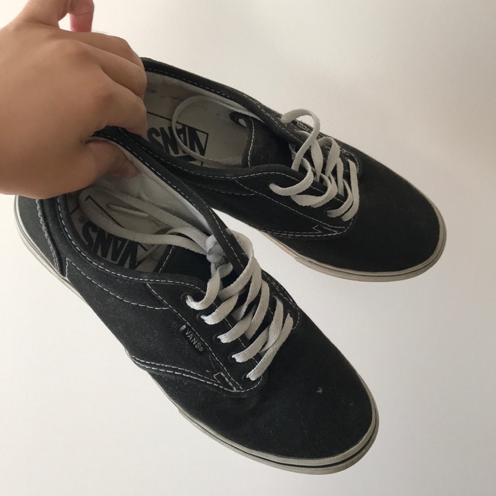 Black vans sneakers